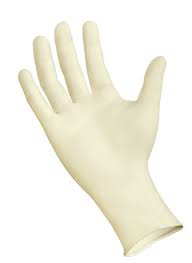 surgical gloves powdered