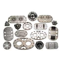 VALVE PLATES CHANNELS