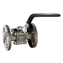 Zoloto Cast Steel Three Piece Design Ball Valve Flanged Type