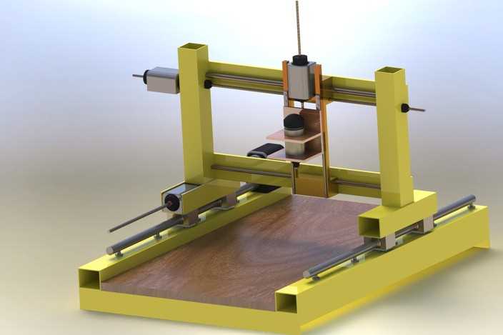 3 Axis CNC Machine 