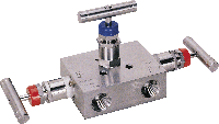 R type 3 Valve Manifold Pipe to pipe mounting