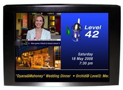 Multimedia Elevator Display