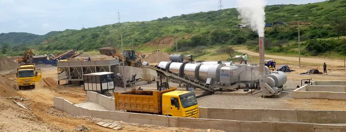 Mobile Asphalt Plant