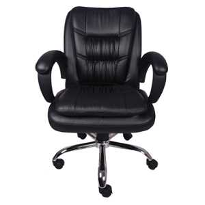 THE ARRUGAR MID BACK IN BLACK COLOUR