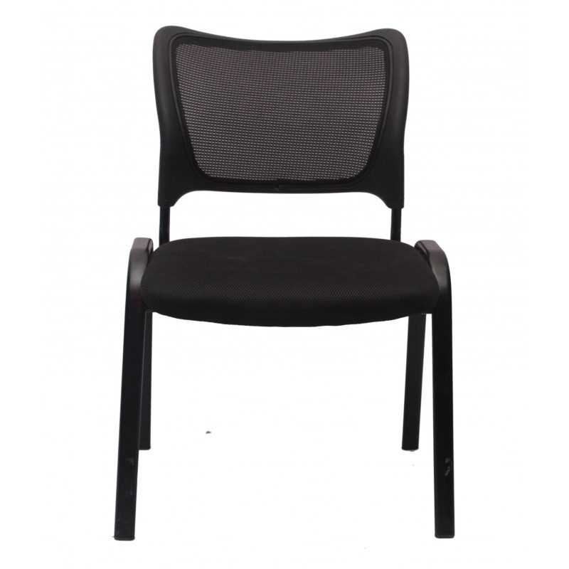 Stylish Black Visitor Chair