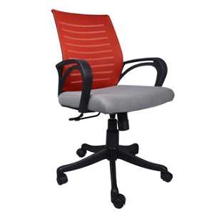 THE GRANATE GREY AND MAROON TASK CHAIR