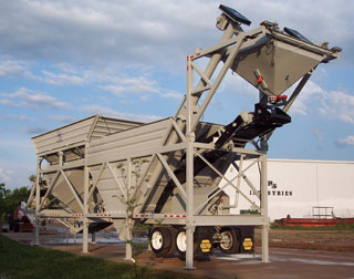 Portable Concrete Batch Plant