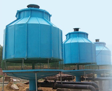 FRP Round Shape Cooling Towers