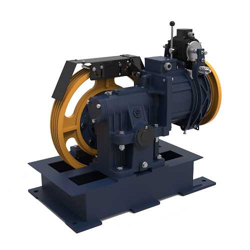 Elevator Traction Machine Cauldron 127