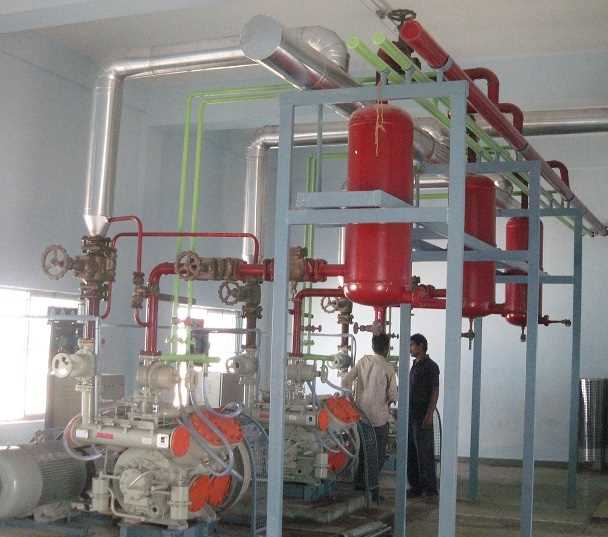 Ammonia Based Refrigeration Plant