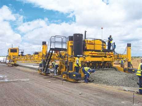 Paver Airport Concrete Machine