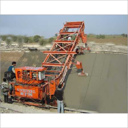 Canal Paving Machine 