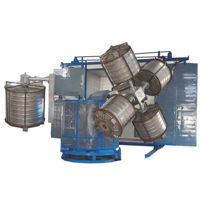A One Bi Axial Rotomoulding Machine