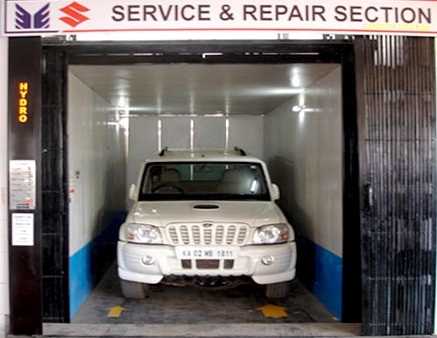 Showroom Car Lift