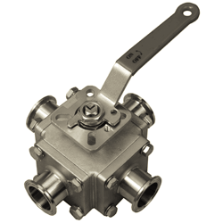 4 Way Ball Valves