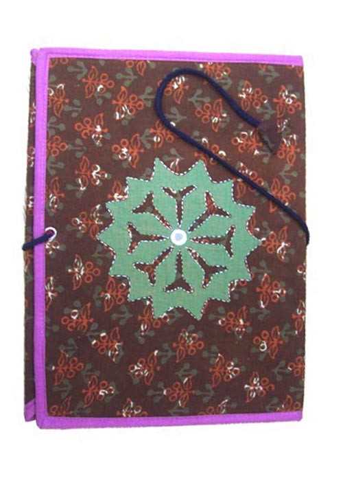 Cotton Block Print Folder