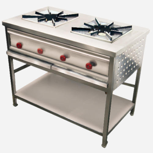 Two Burner Indian Cooking Range