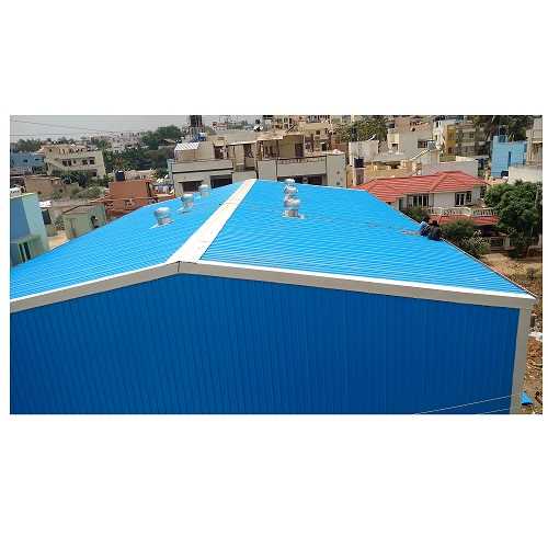 RS Steel Factory Roof Shed