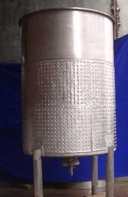 Insulated Dimple Jacketed Triple Layered Storage Tank 3000 liters 