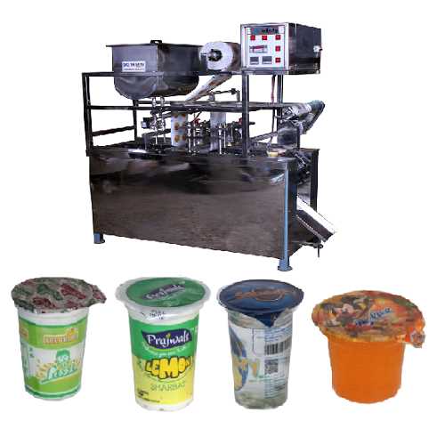 WATER GLASS FILLING & SEALING MACHINE