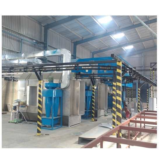 AUTOMATIC CONVEYORIZED POWDER COATING PLANT