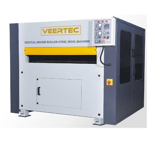 Digital Brush Roller Steel Wool Machine