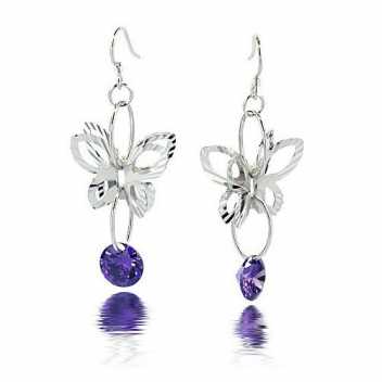 LADIES SILVER EARRINGS