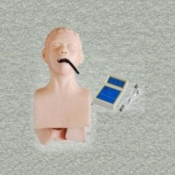 Human Trachea Intubation 