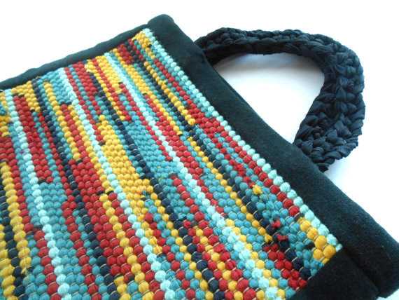 Woven Rug Bag