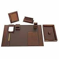 Leather Desktop Items