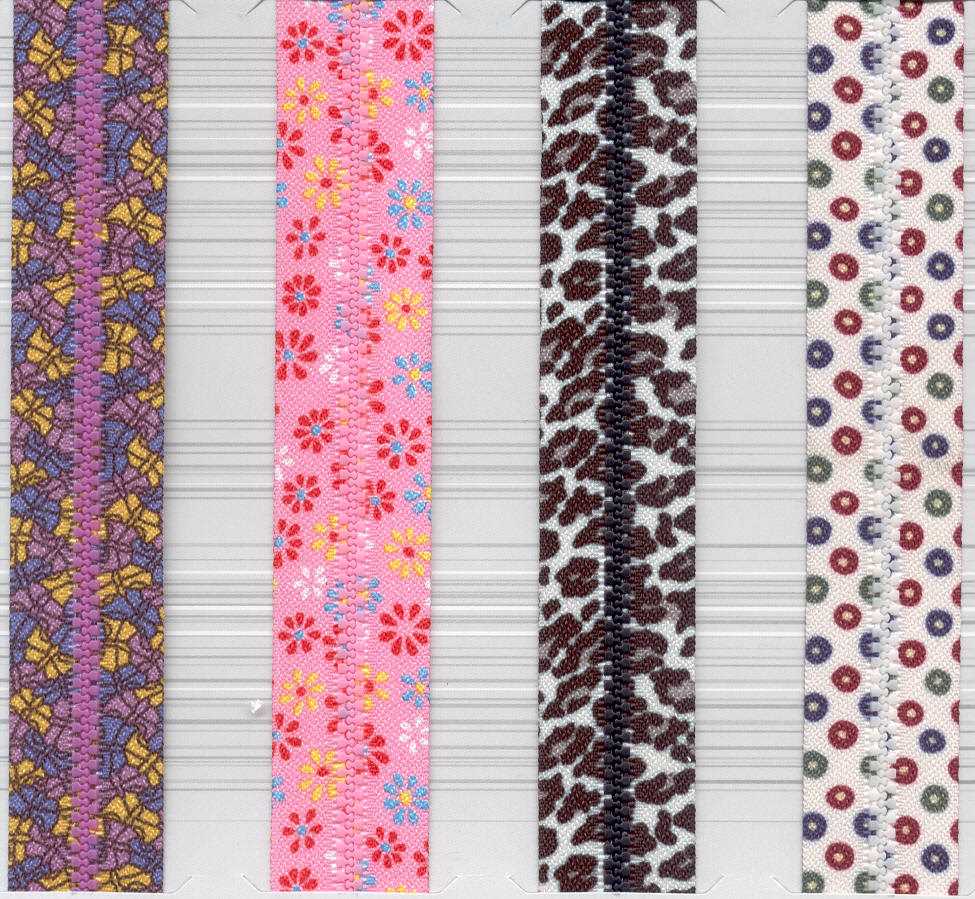 Printed Zippers