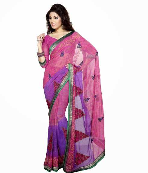 Fancy Printed Saree