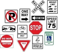 TRAFFIC SAFETY SIGNAGE