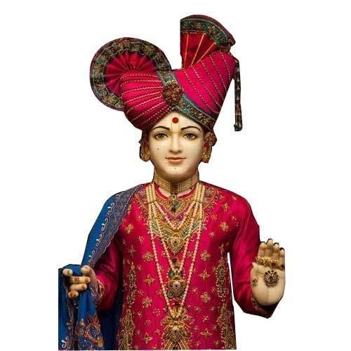 MARBLE SWAMINARAYAN STATUE