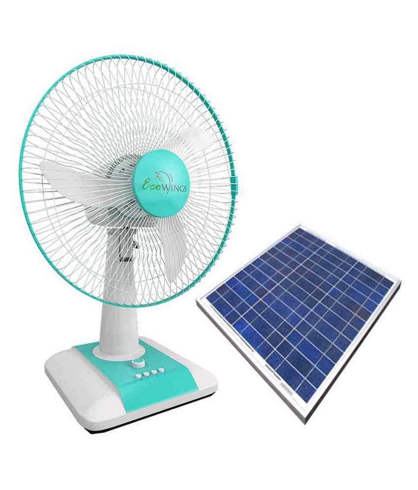 Solar Table Fans