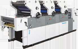 Two Color Sheet Fed Offset Printing Machine 