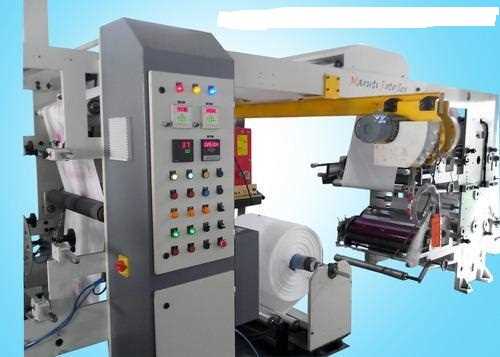 WOVEN FLEXOGRAPHIC PRINTING MACHINE