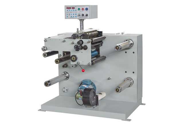 LABEL SLITTING MACHINE