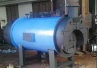Horizontal Three Pass Hot Water Generator (Solid Fuel)