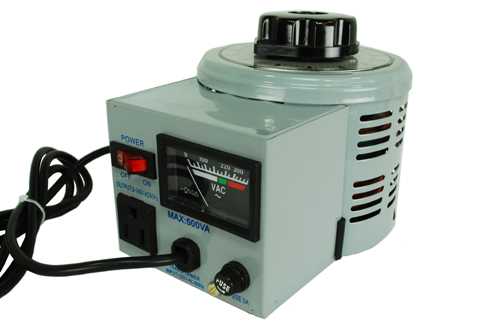  Variable Voltage Transformers 