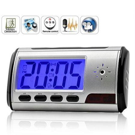 TABLE CLOCK CAMERAS