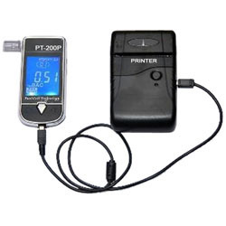 Alcohol Breath Analyzer With Printer