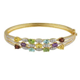GEMSTONE BANGLE