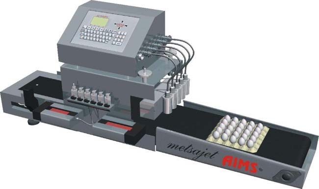 Industrial Multi Head Egg Jet Printer (EJP)
