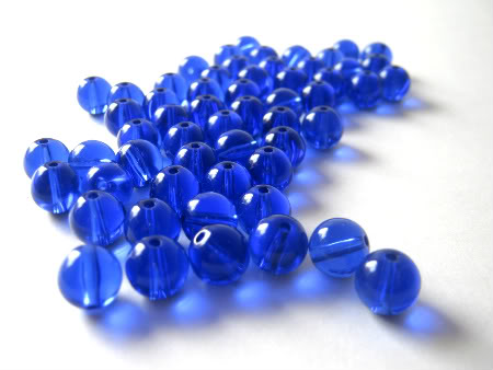 BLUE BEADS