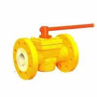 PTFE LIED Plug Valve