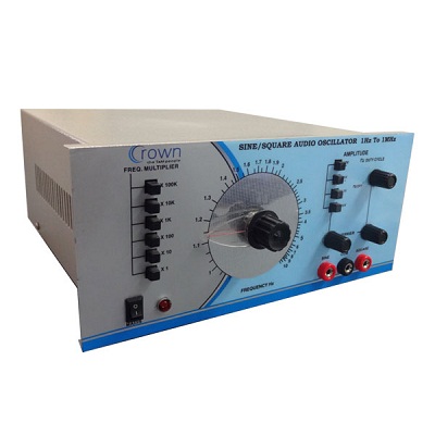 SINE SQUARE OSCILLATOR 1HZ TO 1MHZ