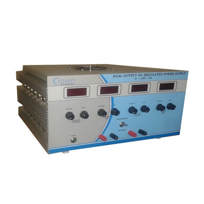 DUAL OUTPUT DC REGULATED POWER SUPPLY 0 30V 5A