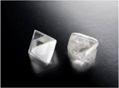  Rough Polished Diamonds 