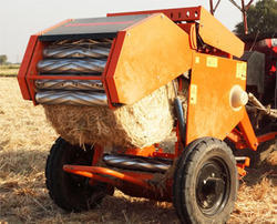 Round Straw Baler